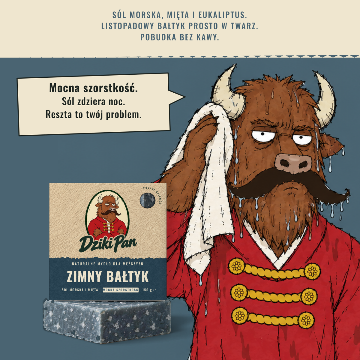 Mocna szorstkość — sól zdziera noc
